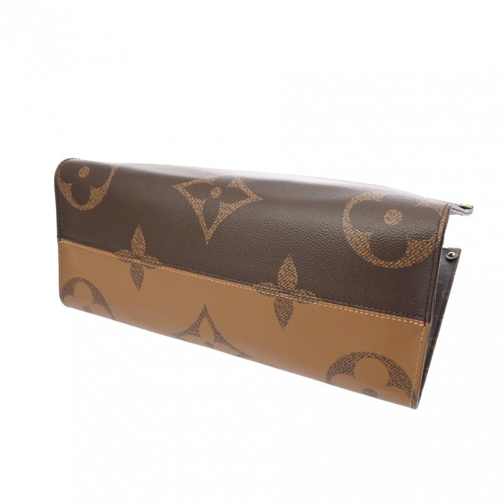 Louis Vuitton Go Handbag MM Monogram the Brown Reverse On - Picture 5 of 11